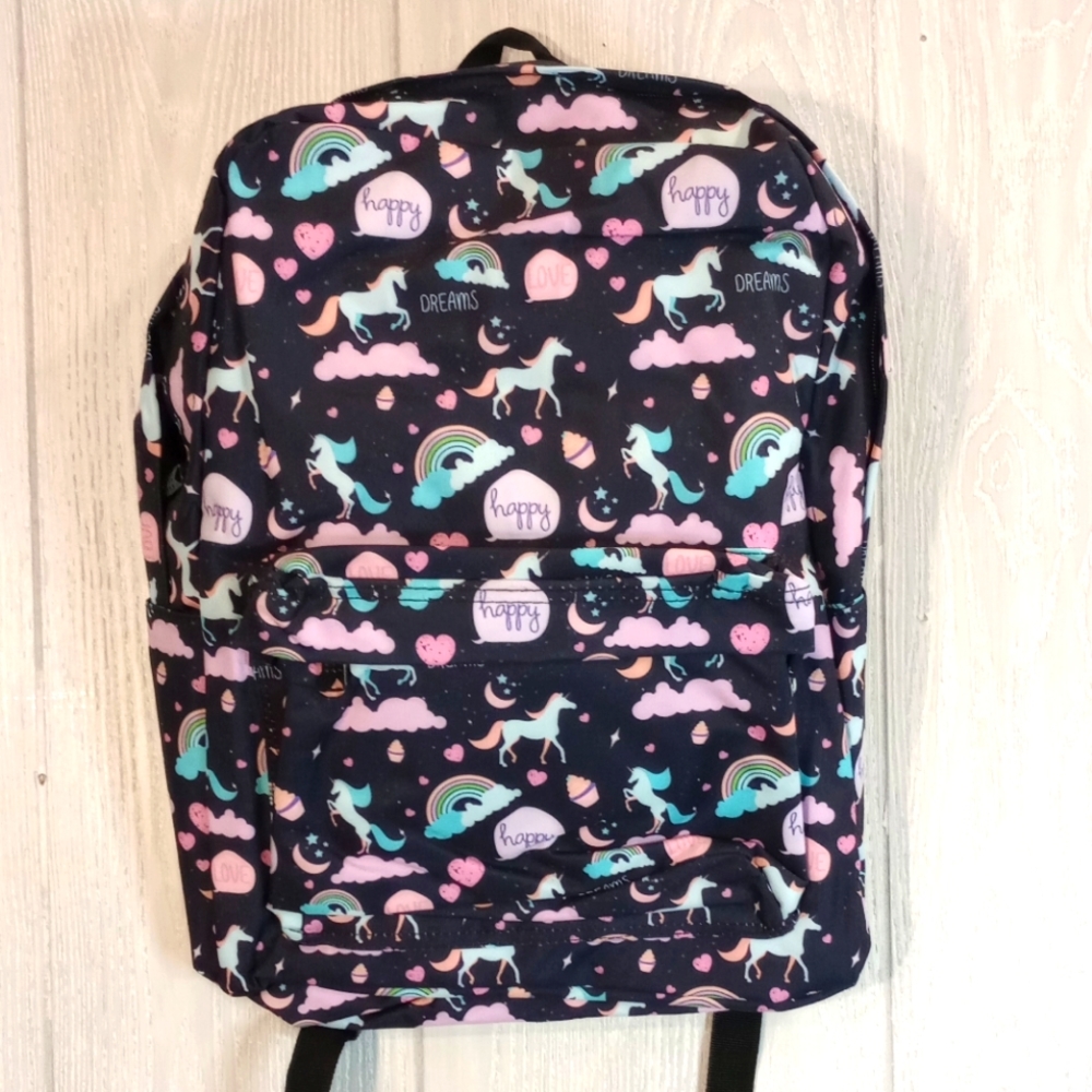 Girls Happy Dreams Unicorn Backpack